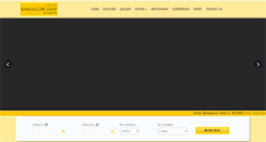 Desktop Screenshot of hotelbangaloregate.com