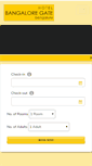 Mobile Screenshot of hotelbangaloregate.com